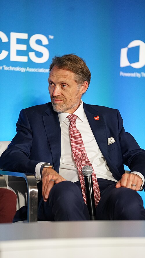 JoeBen Bevirt at CES 2026 in Las Vegas for "Manufacturing the Future: Energy. Mobility. AI., presented by JobsOhio"