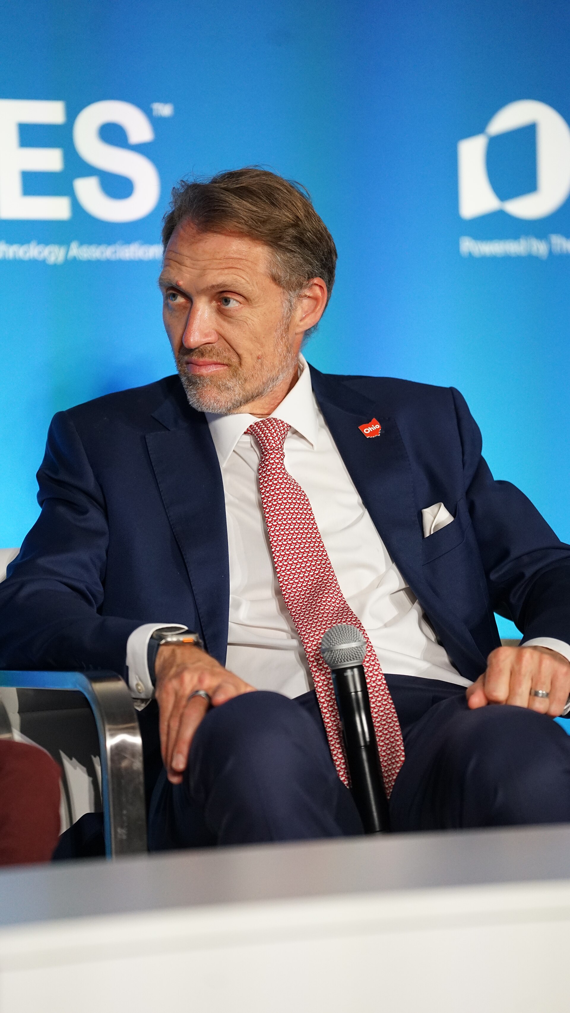 JoeBen Bevirt at CES 2026 in Las Vegas for "Manufacturing the Future: Energy. Mobility. AI., presented by JobsOhio"