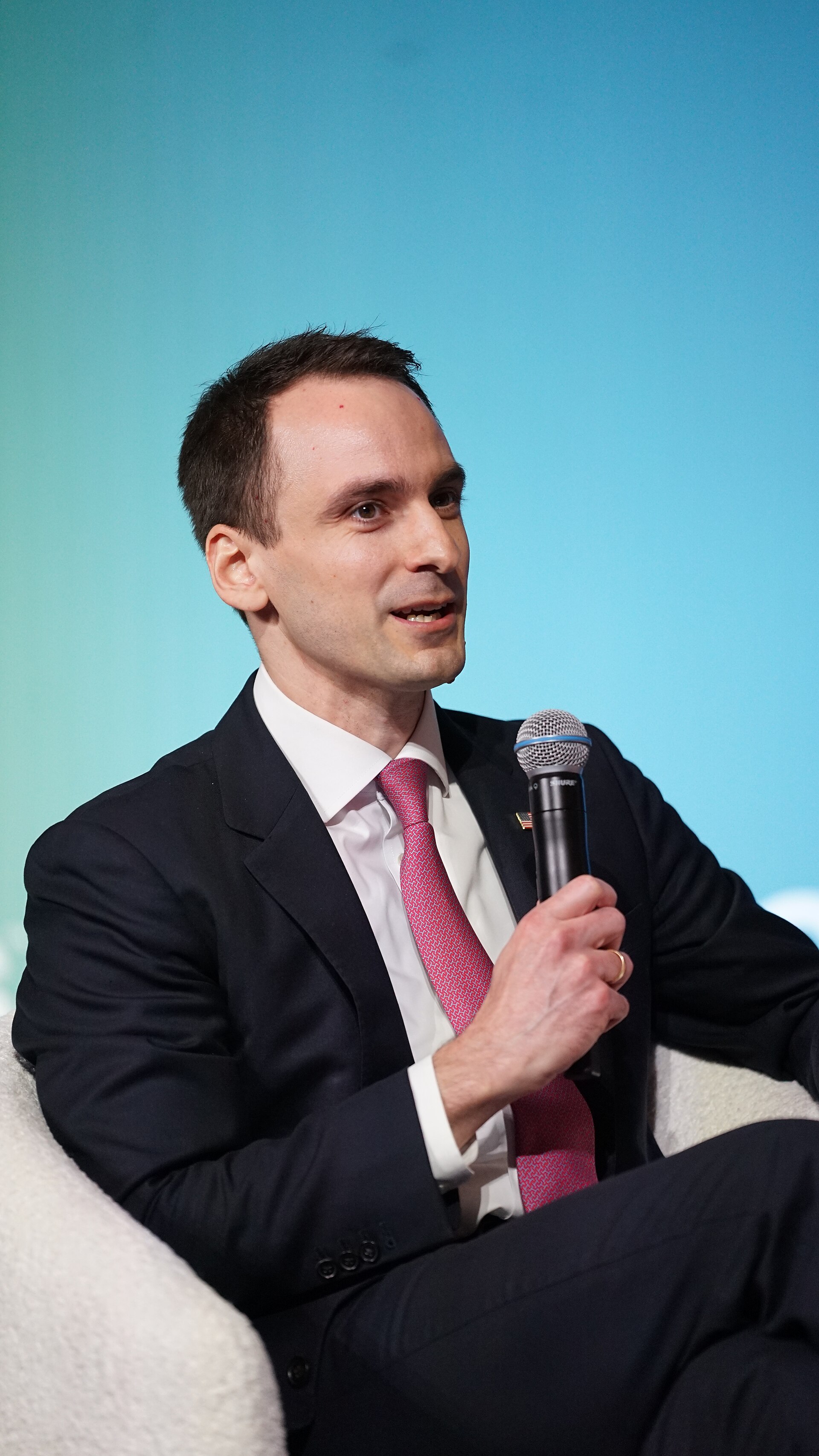 Michael Kratsios at CES 2026 for "America's AI Future: A Fireside Chat with Michael Kratsios"