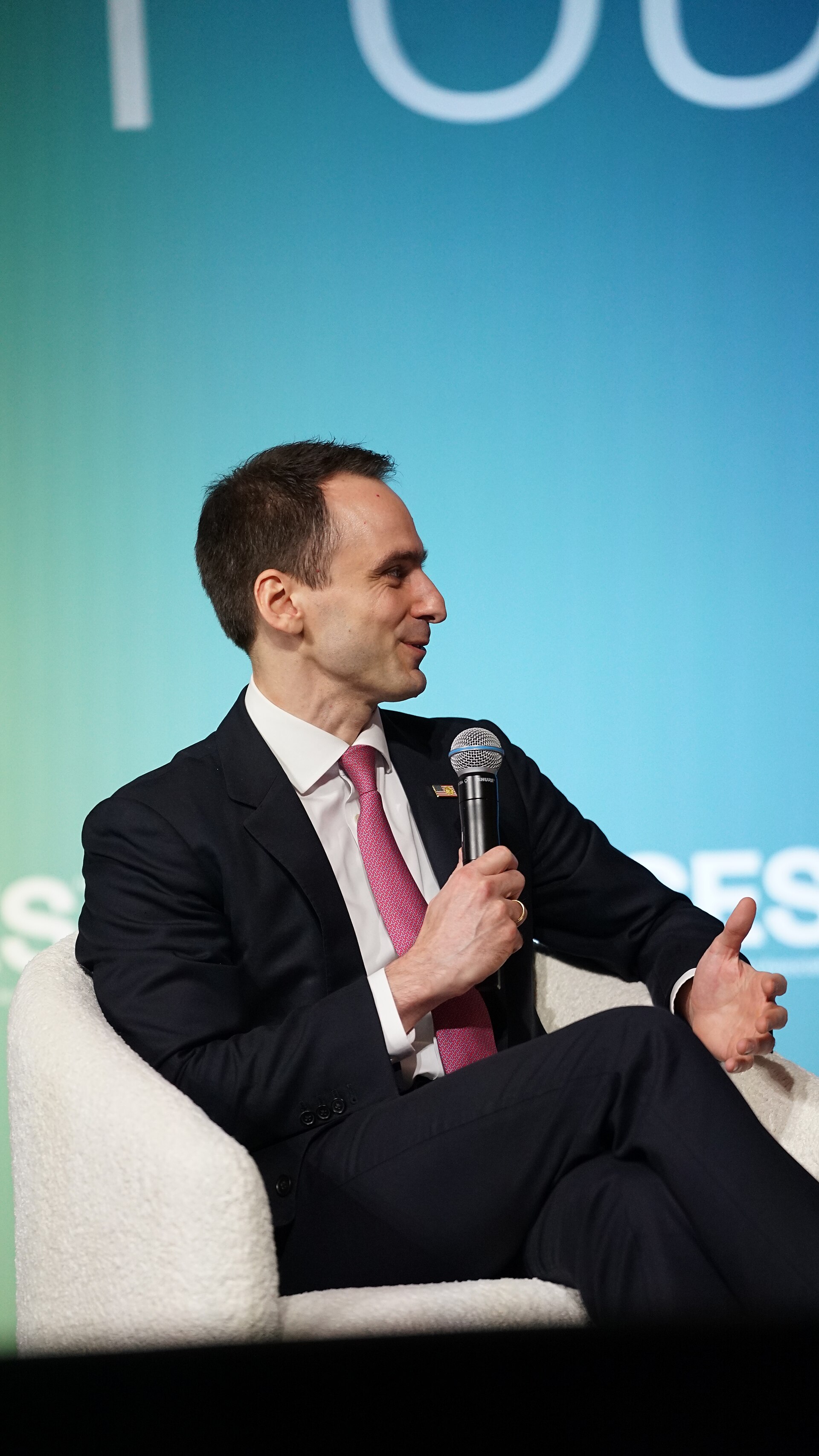 Michael Kratsios at CES 2026 for "America's AI Future: A Fireside Chat with Michael Kratsios"
