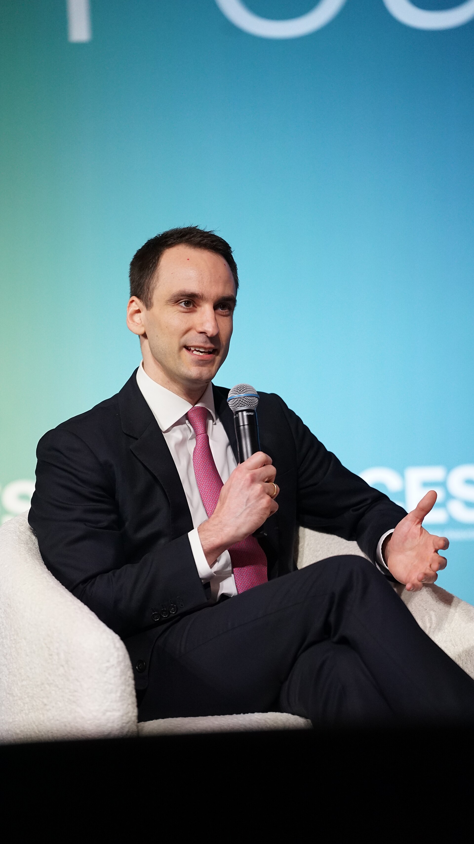 Michael Kratsios at CES 2026 for "America's AI Future: A Fireside Chat with Michael Kratsios"