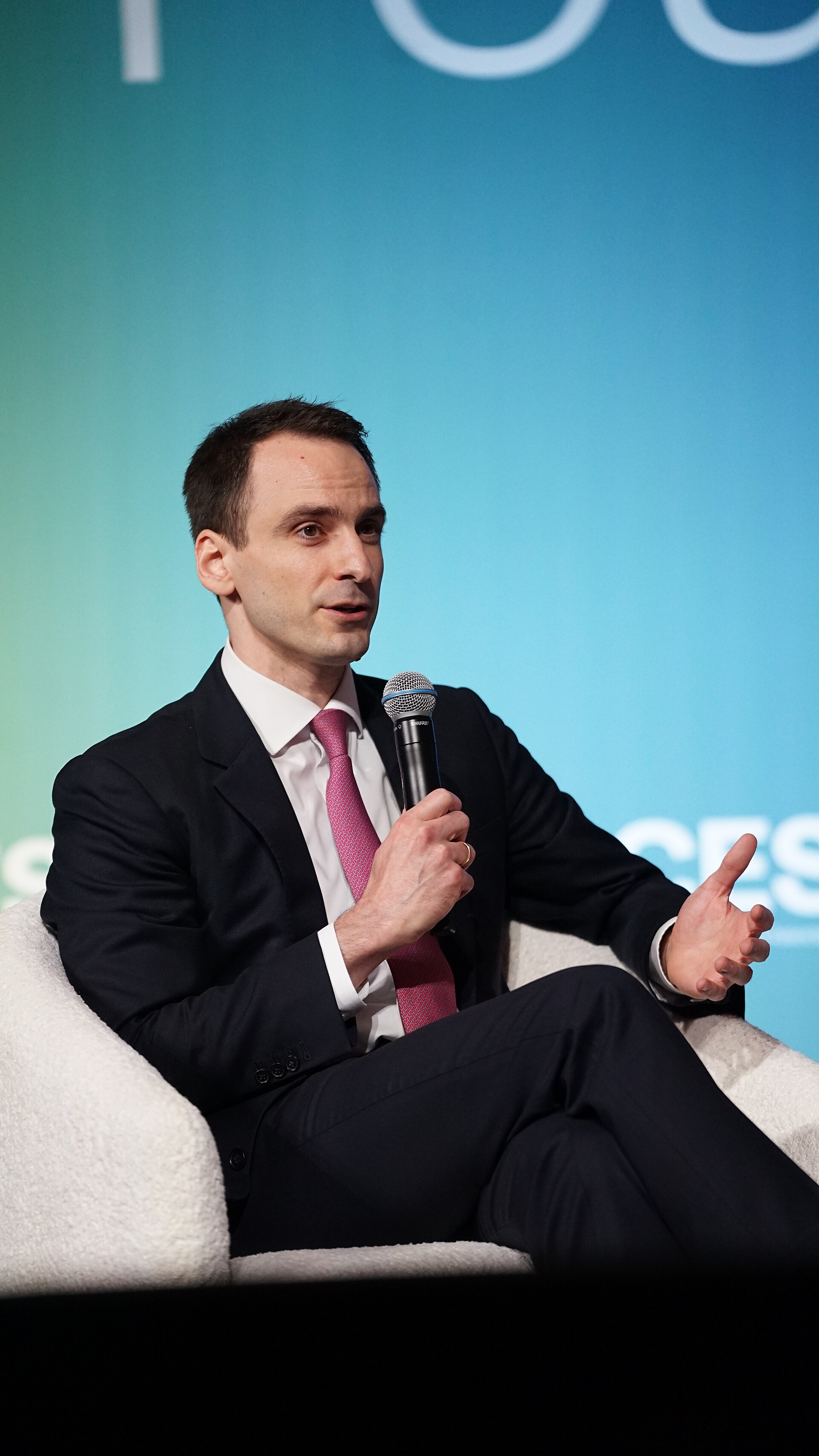Michael Kratsios at CES 2026 for "America's AI Future: A Fireside Chat with Michael Kratsios"