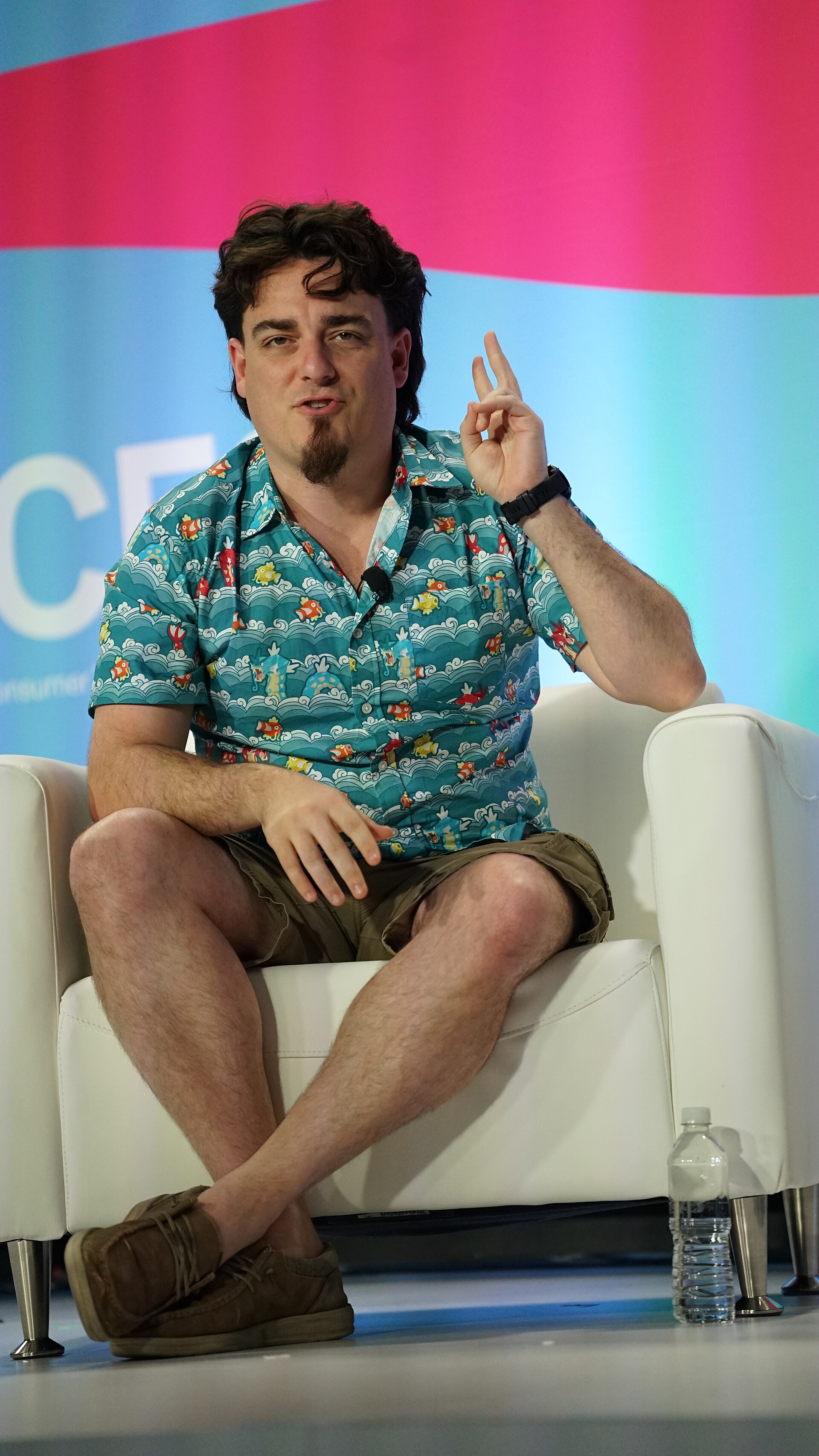 Palmer Luckey at CES 2026 in Las Vegas (January 8, 2026)