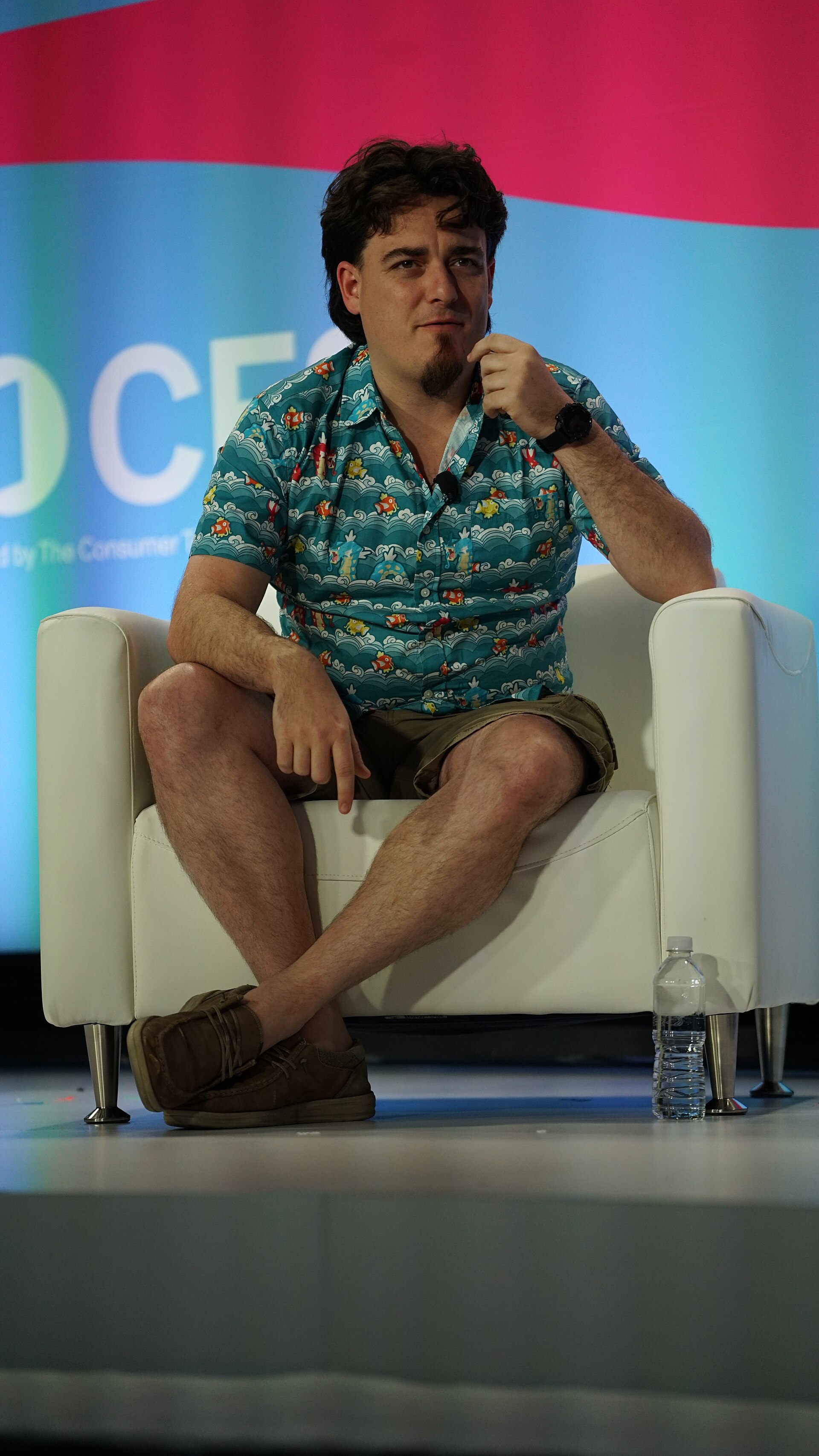 Palmer Luckey at CES 2026 in Las Vegas (January 8, 2026)