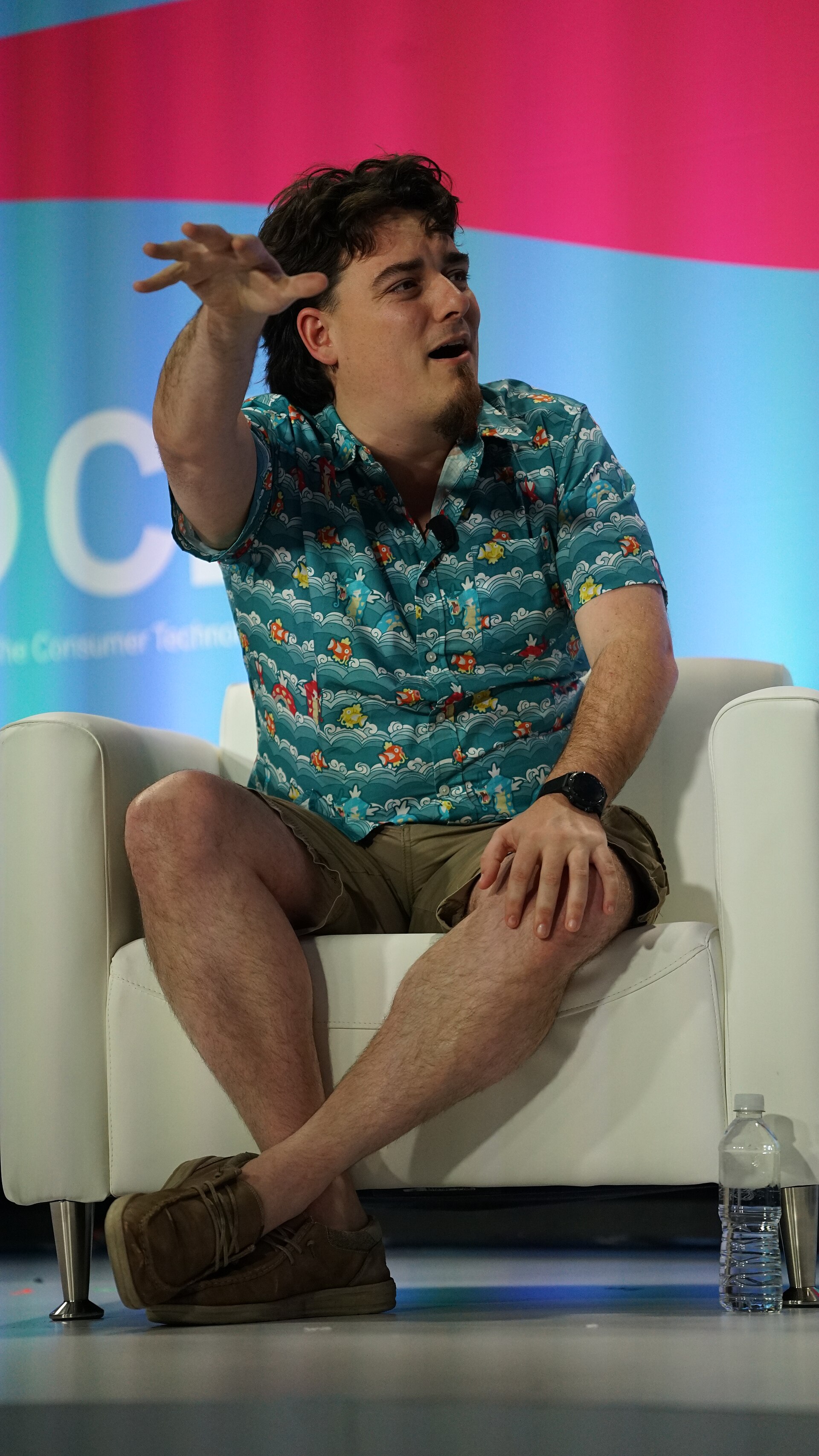 Palmer Luckey at CES 2026 in Las Vegas (January 8, 2026)