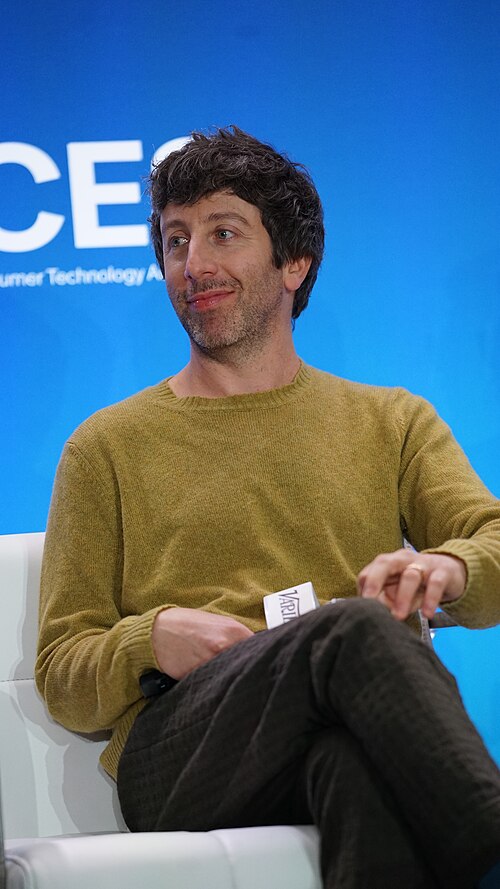 Simon Helberg at CES 2026 in Las Vegas, NV (January 8, 2026) - "First Look: Go Behind the Scenes of The Audacity"