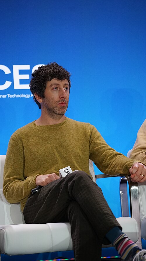 Simon Helberg at CES 2026 in Las Vegas, NV (January 8, 2026) - "First Look: Go Behind the Scenes of The Audacity"