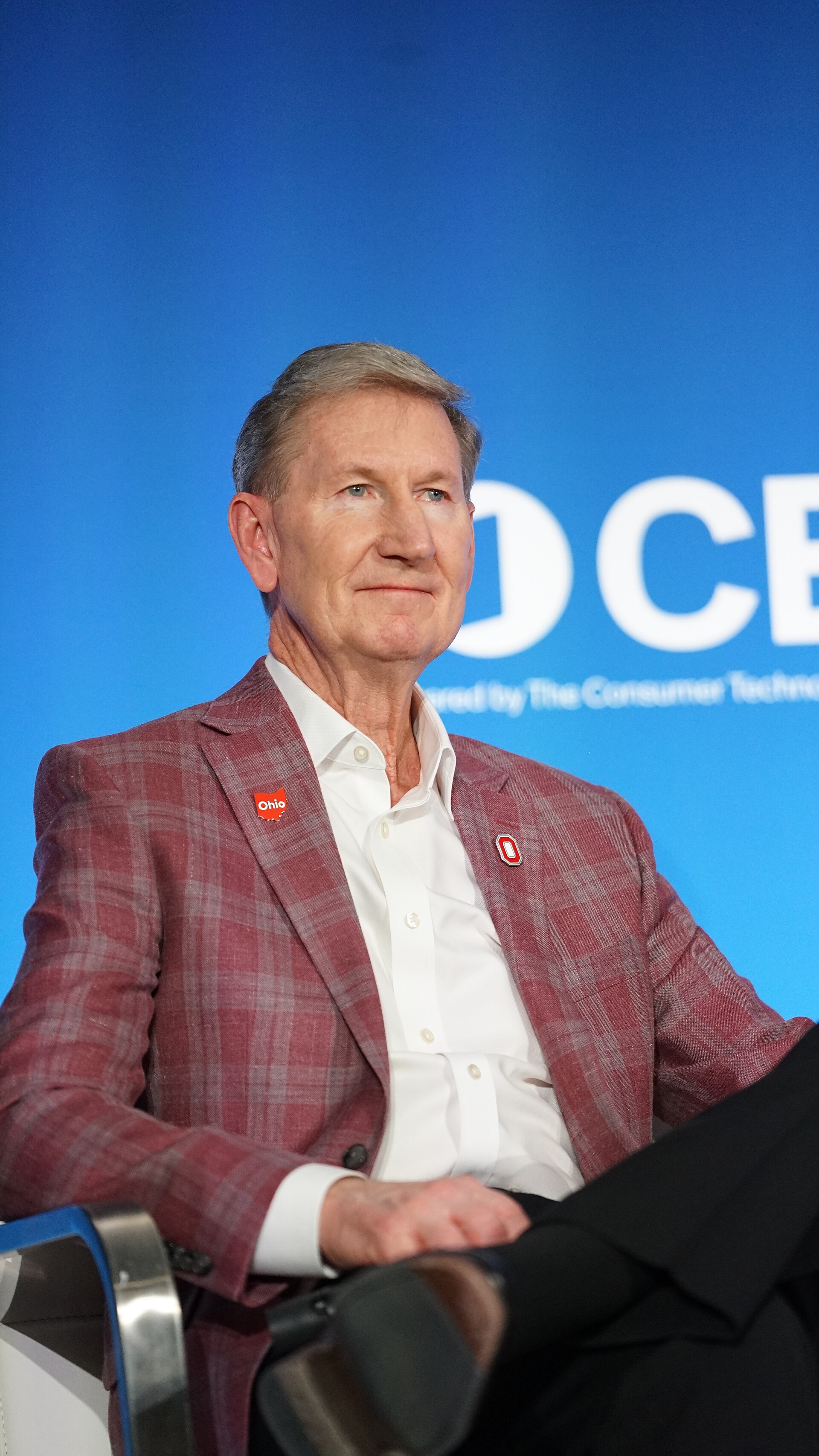 Ted Carter at CES 2026 in "Manufacturing the Future: Energy. Mobility. AI., presented by JobsOhio"