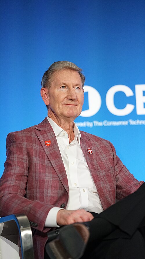 Ted Carter at CES 2026 in "Manufacturing the Future: Energy. Mobility. AI., presented by JobsOhio"