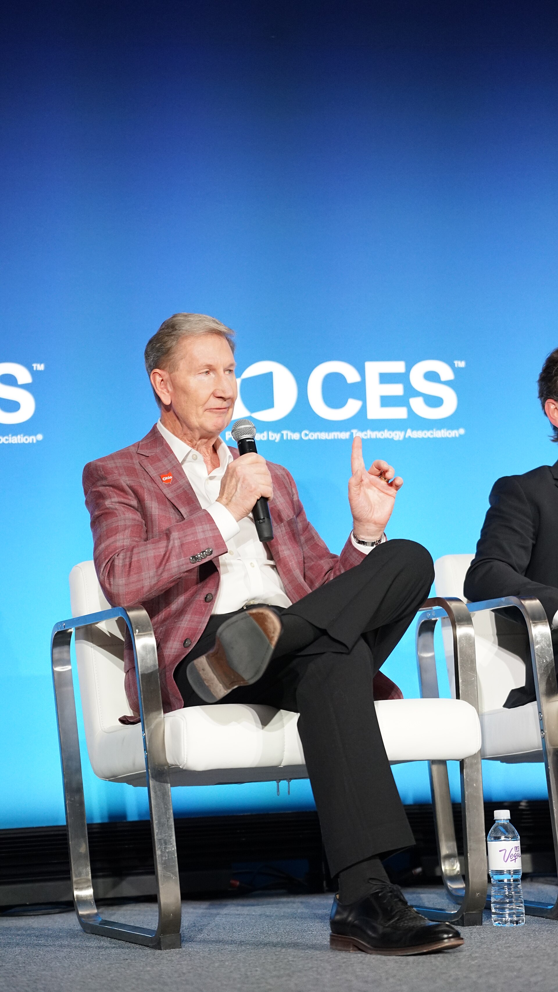 Ted Carter at CES 2026 in "Manufacturing the Future: Energy. Mobility. AI., presented by JobsOhio"