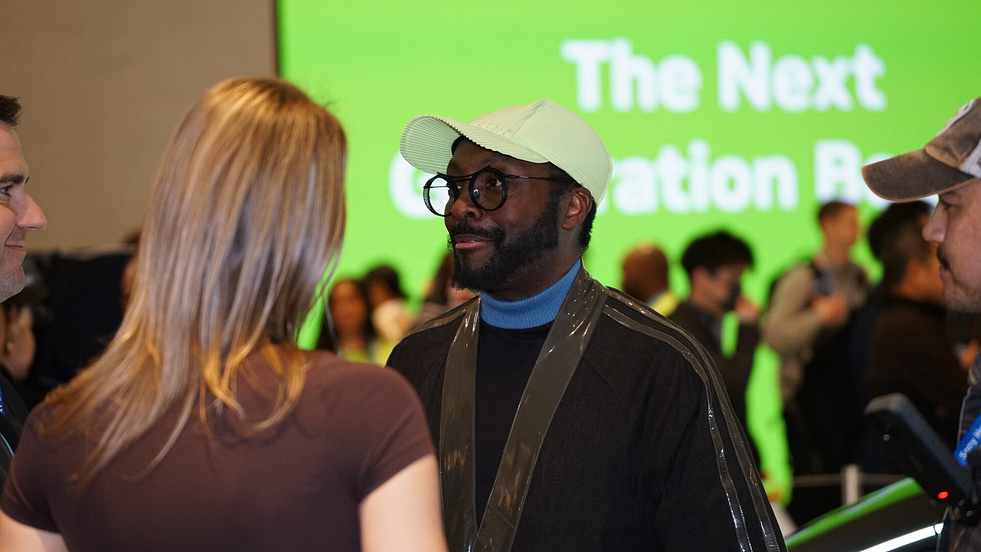 will.i.am at Nvidia section of 2026 CES Foundry at the Fontainebleau Las Vegas