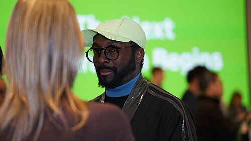 will.i.am at Nvidia section of 2026 CES Foundry at the Fontainebleau Las Vegas
