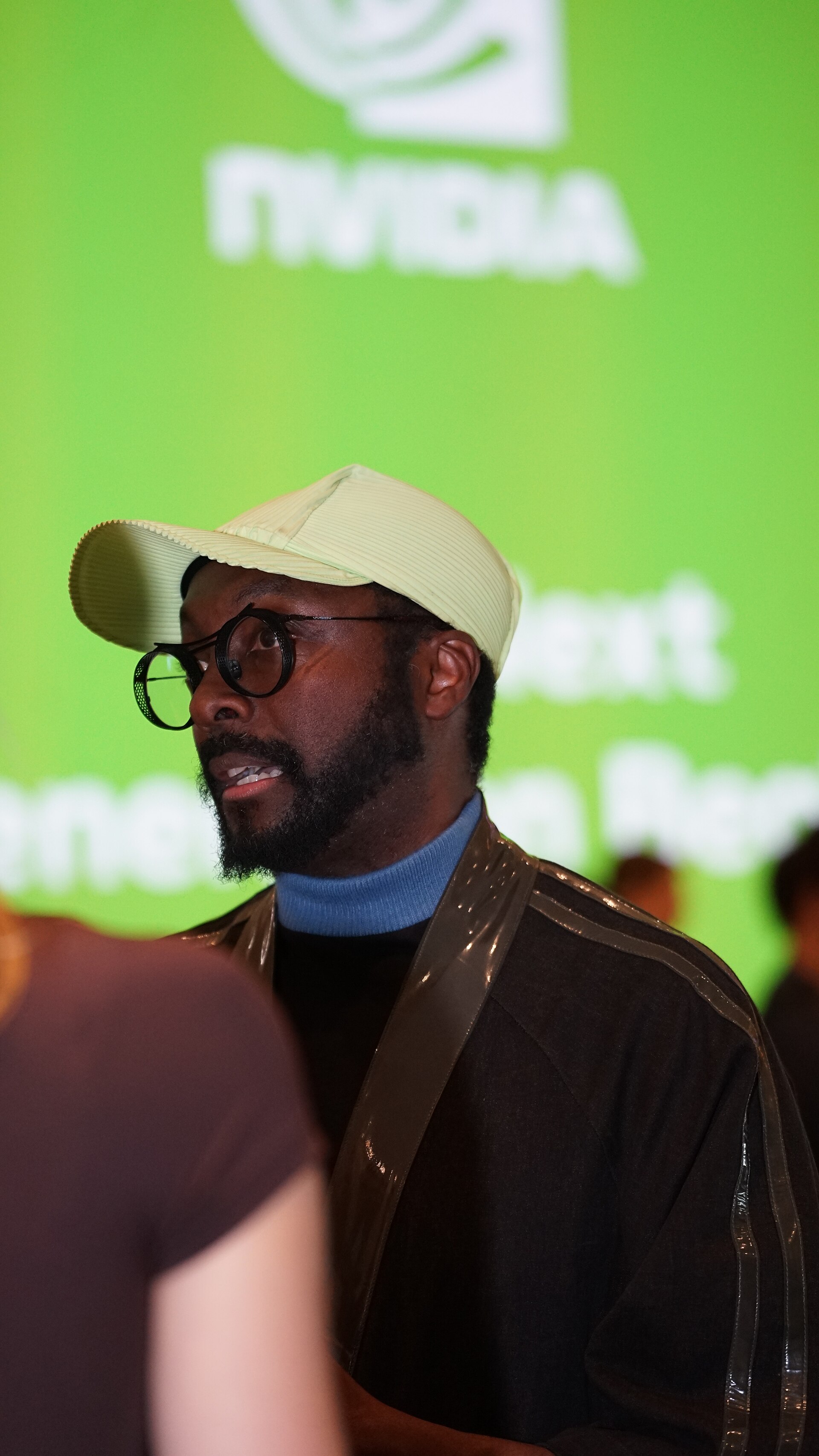 will.i.am at Nvidia section of 2026 CES Foundry at the Fontainebleau Las Vegas