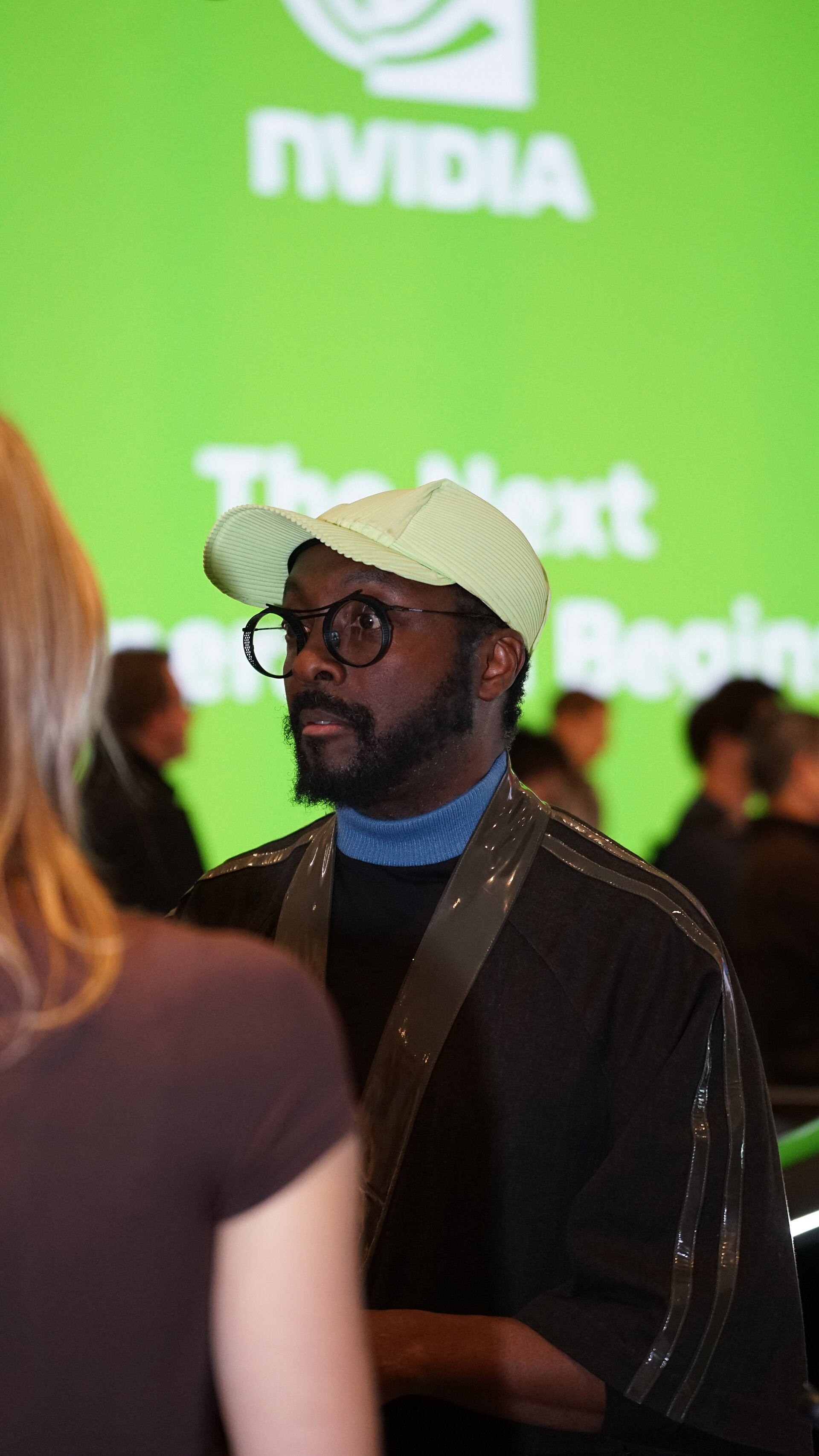 will.i.am at Nvidia section of 2026 CES Foundry at the Fontainebleau Las Vegas