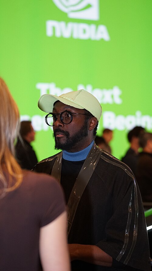 will.i.am at Nvidia section of 2026 CES Foundry at the Fontainebleau Las Vegas