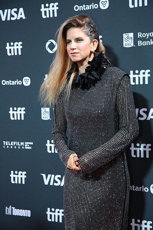Caitlin Cronenberg, filmmaker, at the 2024 Toronto International Film Festival (TIFF) for the movie The Shrouds.
