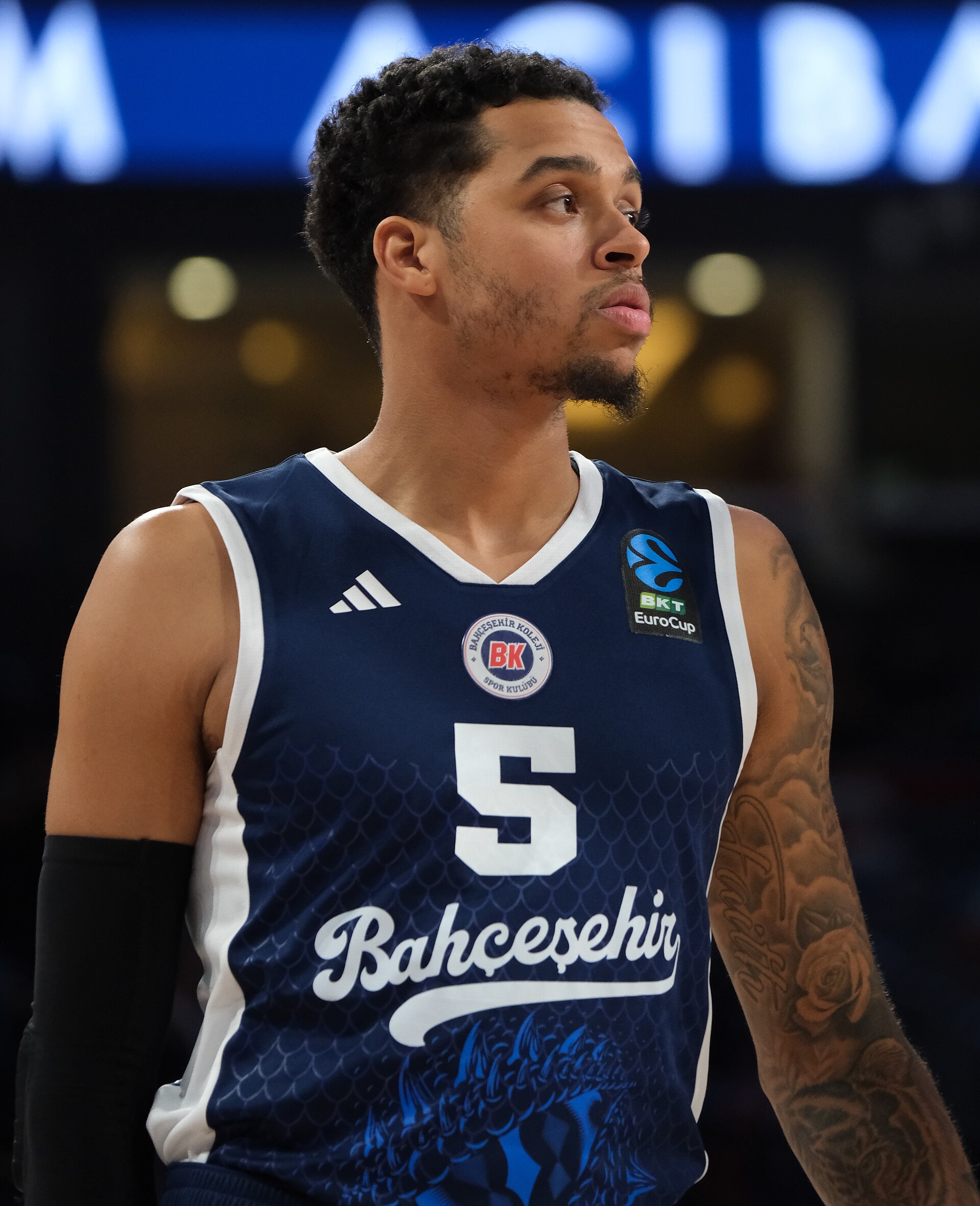 Caleb Homesley 5 Bahçeşehir Koleji SK EuroCup 20251008