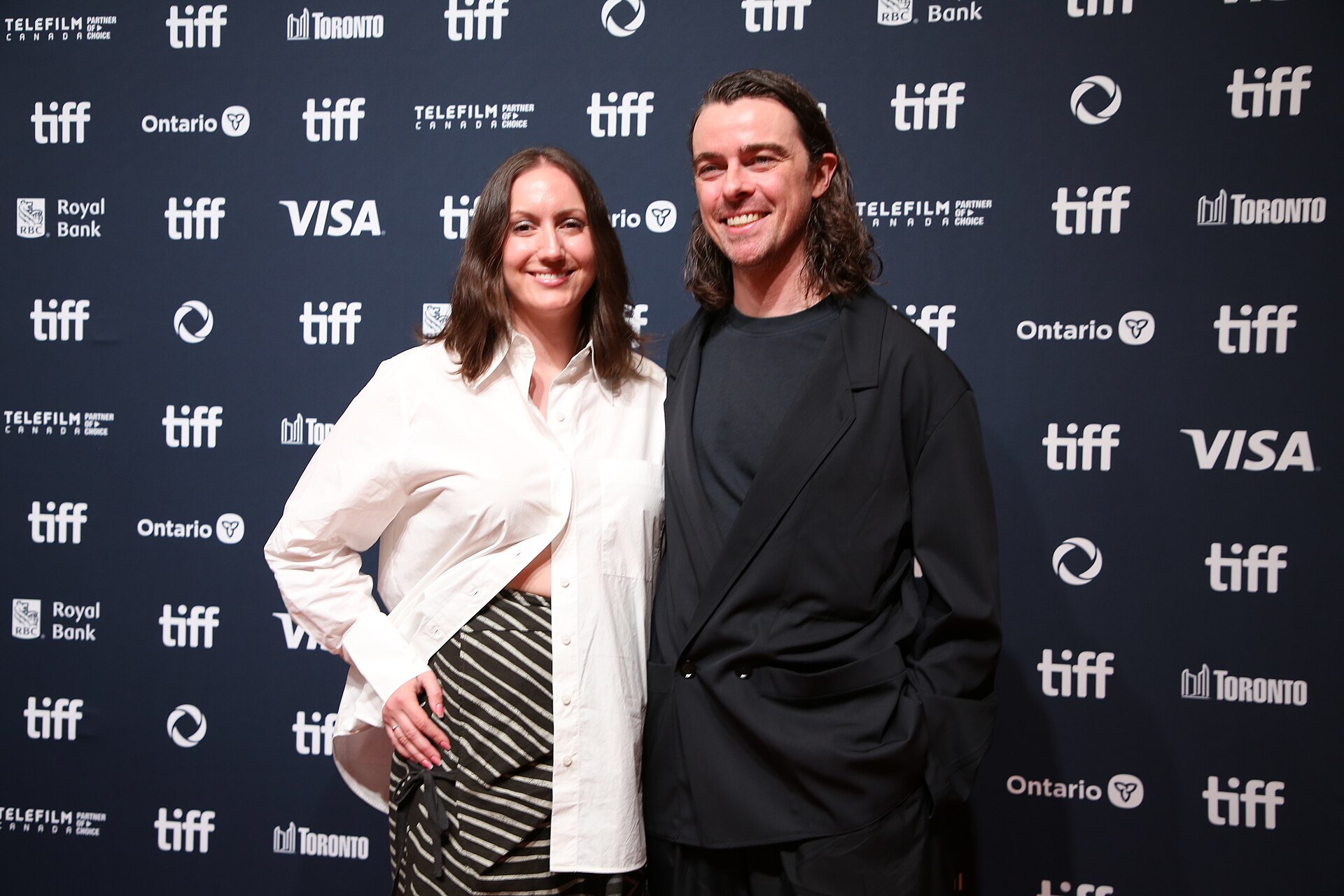 Candice Napoleone and Dan Montgomery at the 2024 Toronto International Film Festival (TIFF) for the movie