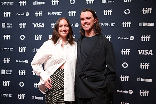 Candice Napoleone and Dan Montgomery at the 2024 Toronto International Film Festival (TIFF) for the movie