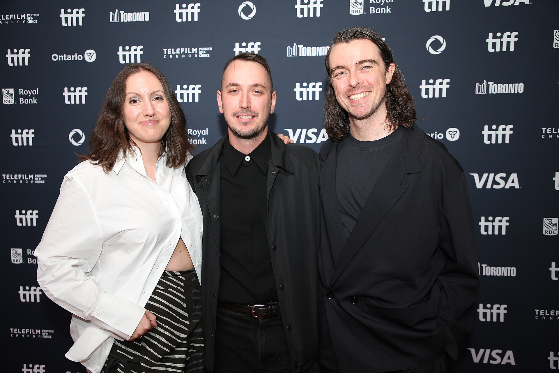 Candice Napoleone, Nikolay Michaylov, and Dan Montgomery at the 2024 Toronto International Film Festival (TIFF) for the movie