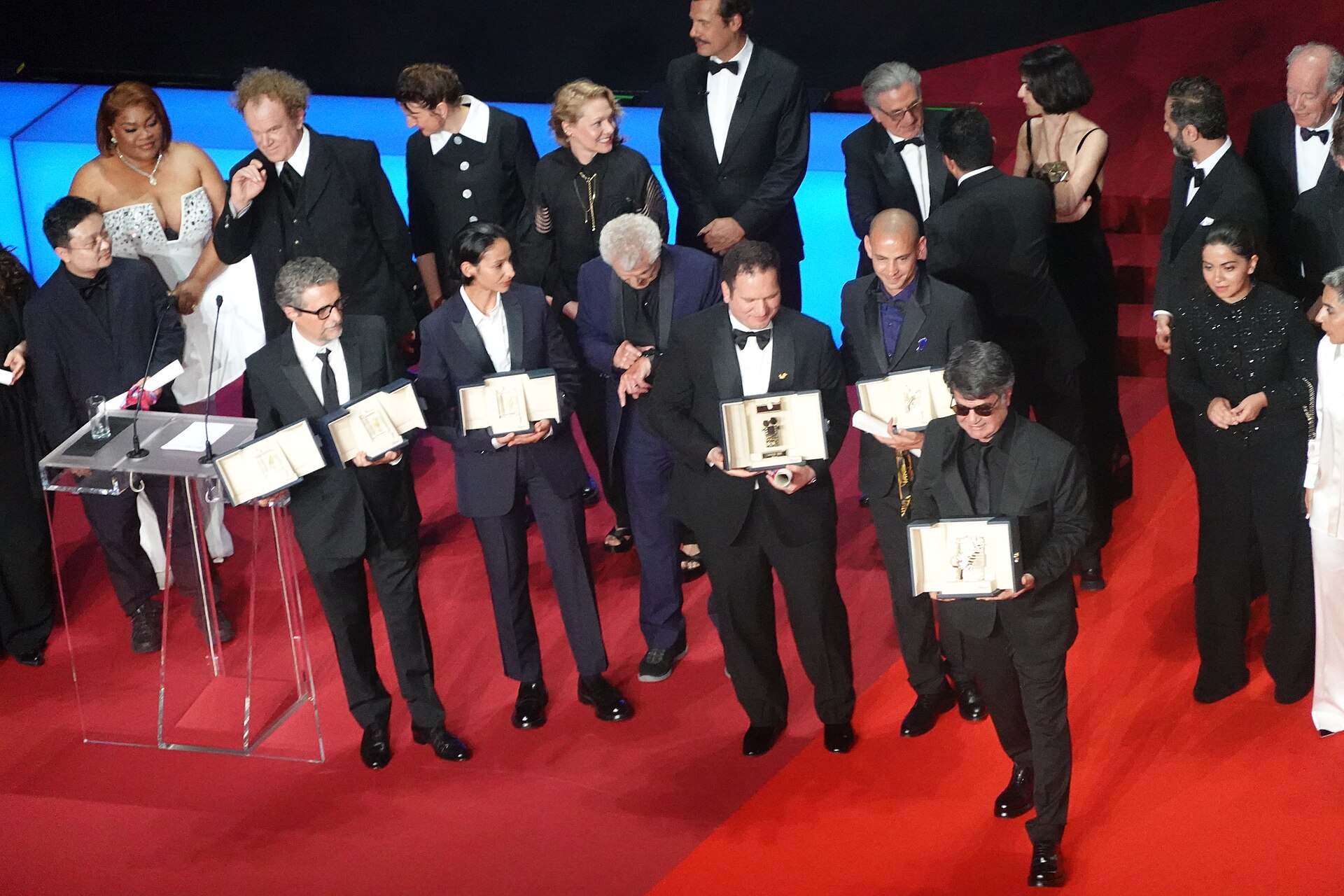 Winners from 2025 Cannes Film Festival after awards ceremony