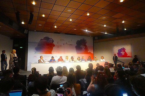 Opening jury press conference at 2025 Cannes Film Festival