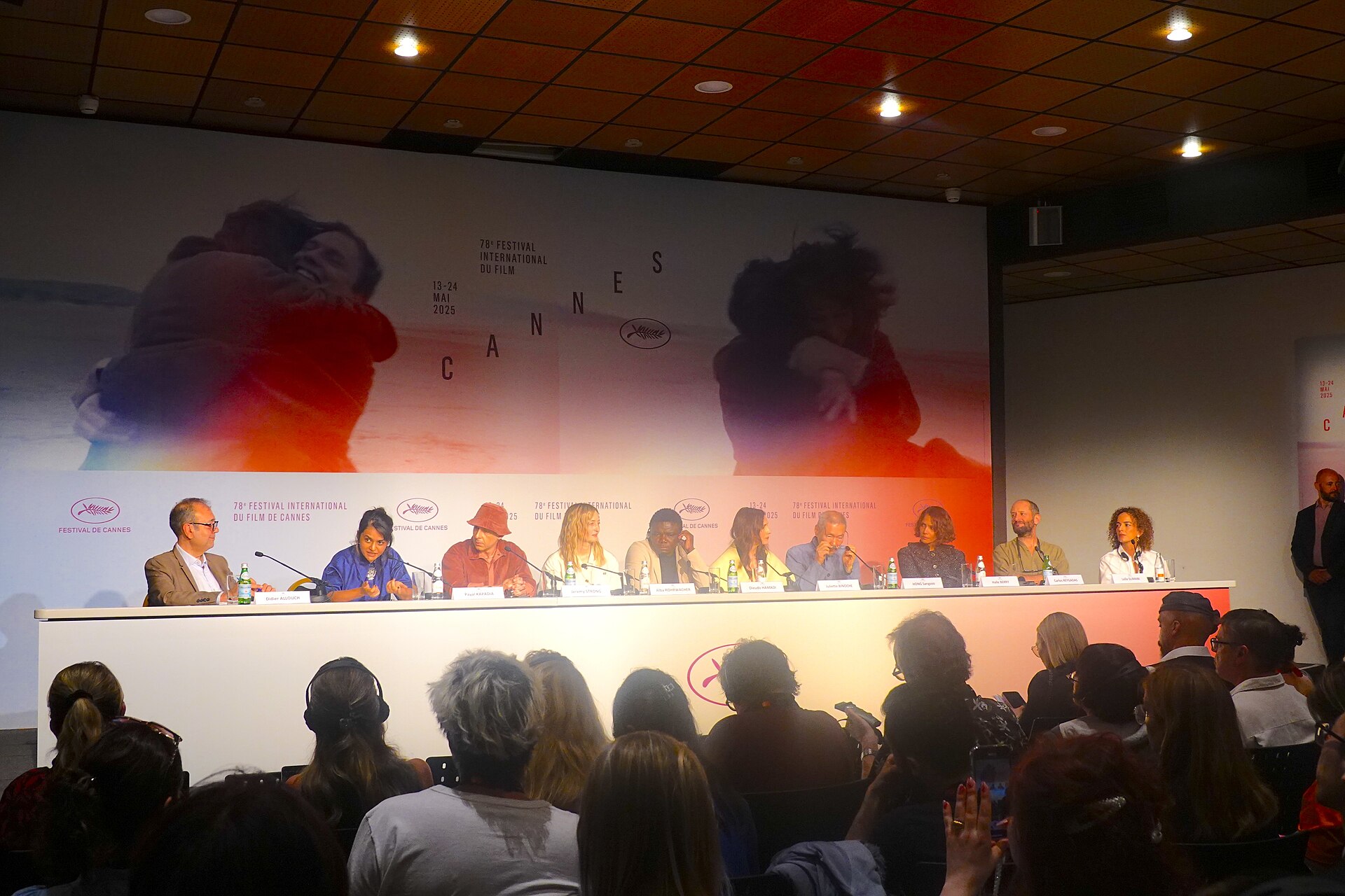 Opening jury press conference at 2025 Cannes Film Festival