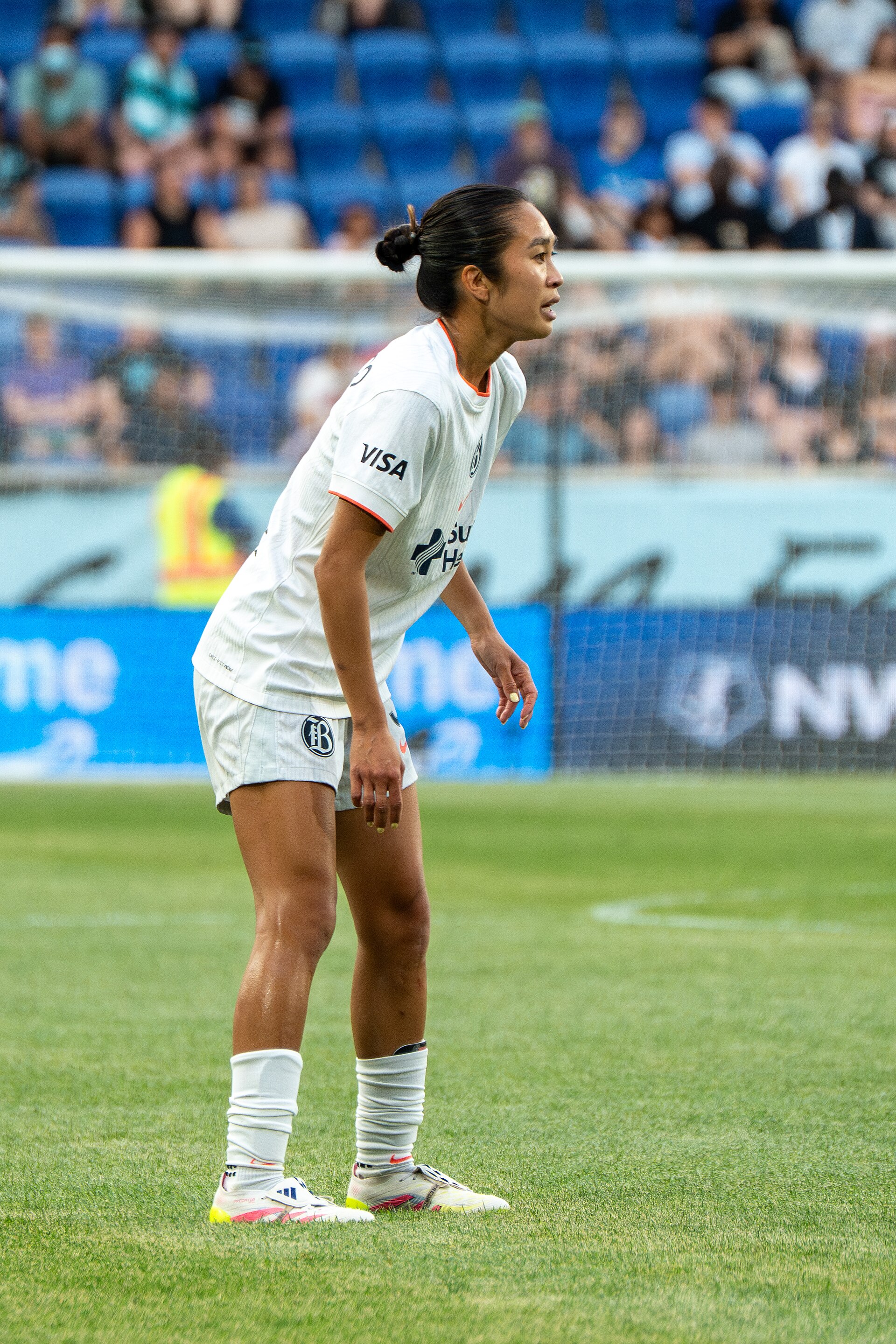 Caprice Dydasco during Gotham FC vs Bay FC on 6.21.25