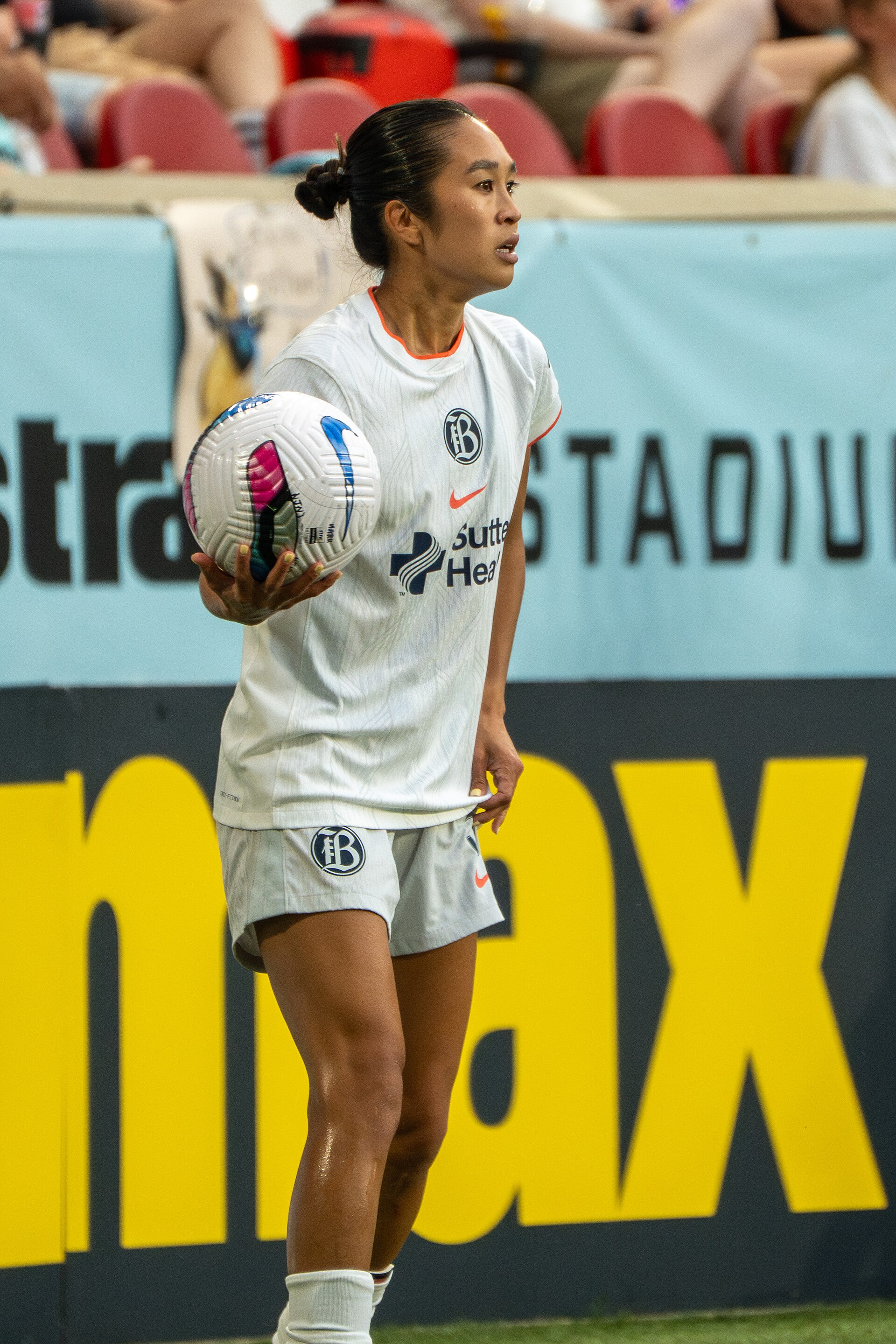 Caprice Dydasco during Gotham FC vs Bay FC on 6.21.25