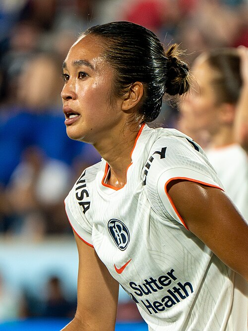 Caprice Dydasco during Gotham FC vs Bay FC on 6.21.25