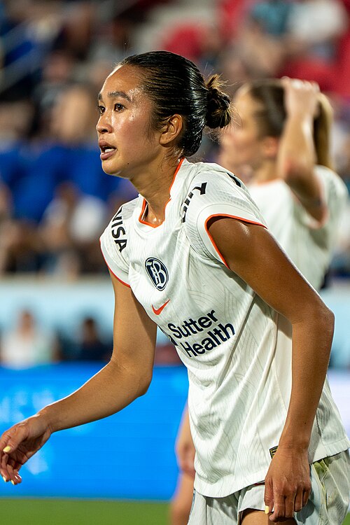 Caprice Dydasco during Gotham FC vs Bay FC on 6.21.25