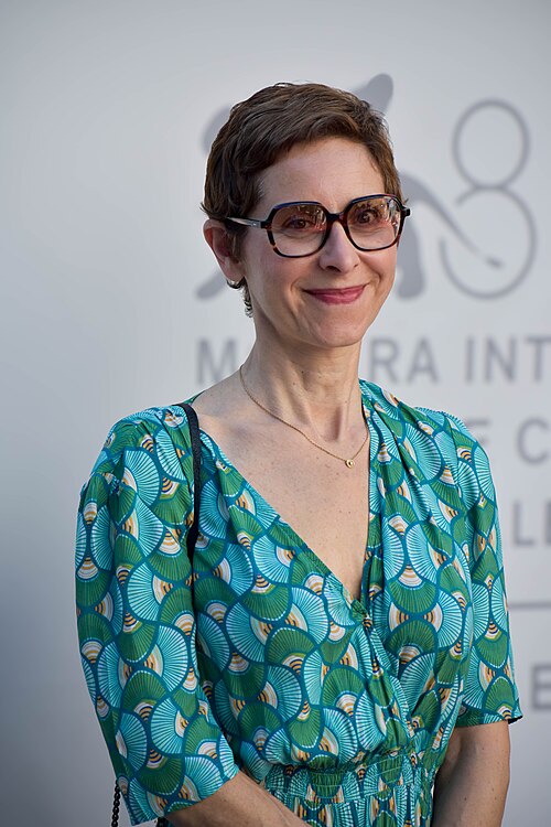 L'Attachement (2024) director, Carine Tardieu, at 81st Venice Film Festival