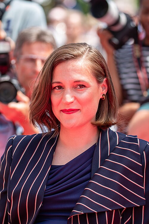 Carla Simón at 2025 Cannes Red Carpet for Romería