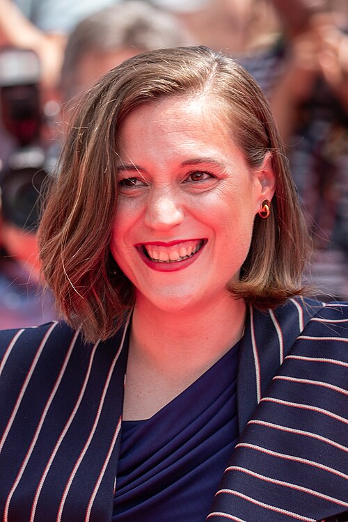 Carla Simón at 2025 Cannes Red Carpet for Romería