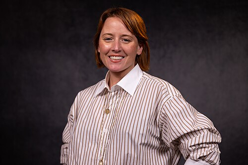 Carmen Navis at the 2025 Sundance Film Festival Wikiportraits Studio.