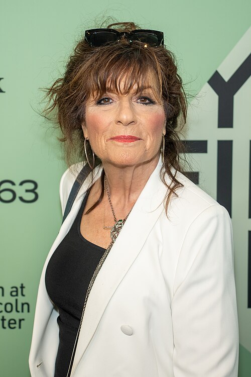 Caroline Aaron, actress, at the 63rd annual New York Film Festival at Lincoln Center in 2025 for the film Blue Moon