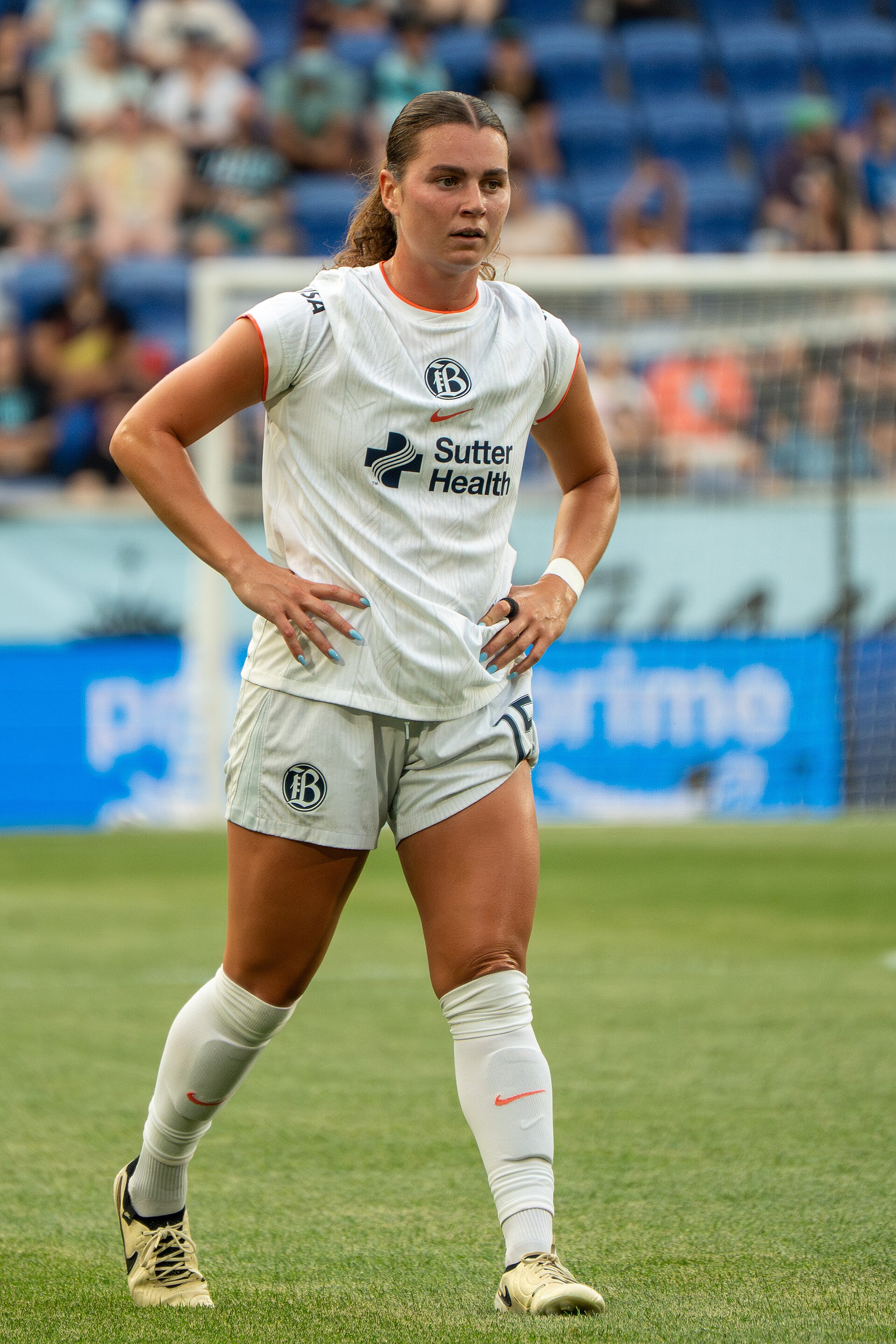 Caroline Conti during Gotham FC vs Bay FC on 6.21.25