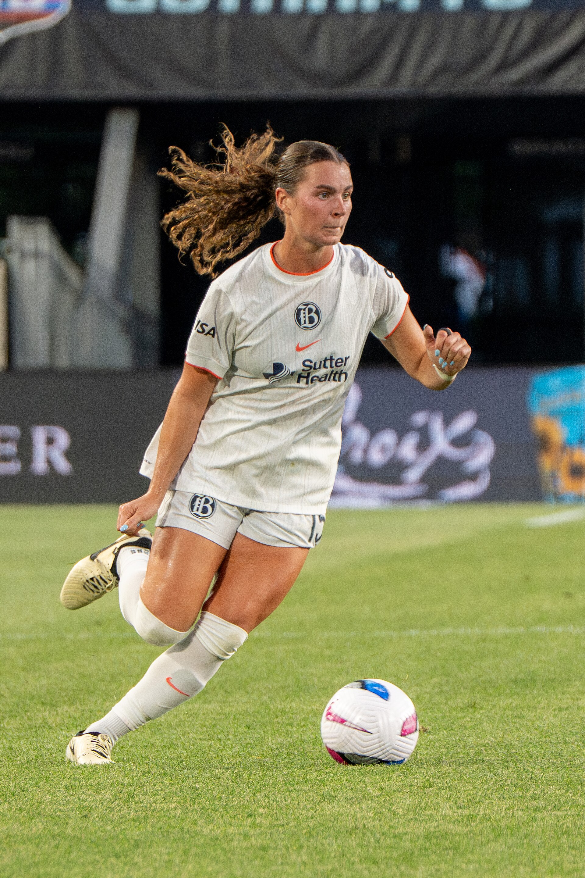 Caroline Conti during Gotham FC vs Bay FC on 6.21.25