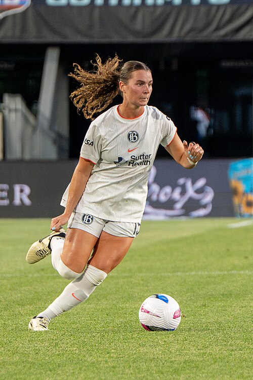 Caroline Conti during Gotham FC vs Bay FC on 6.21.25