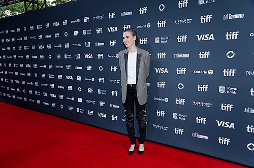Caroline Kessler at the 2024 Toronto International Film Festival (TIFF) for the movie Takin' Care of Business.
