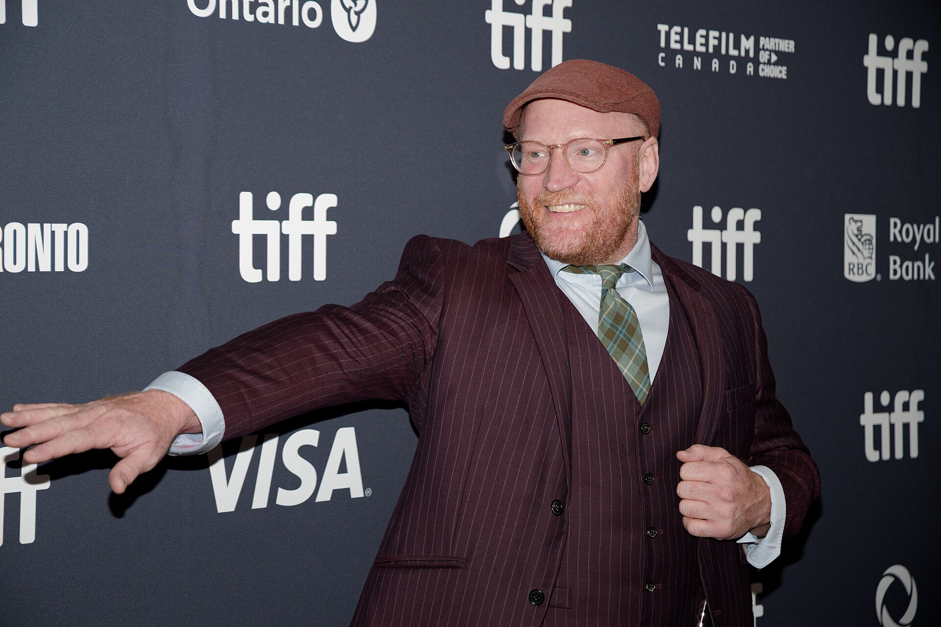 Carson Nattrass at the 2025 Toronto International Film Festival