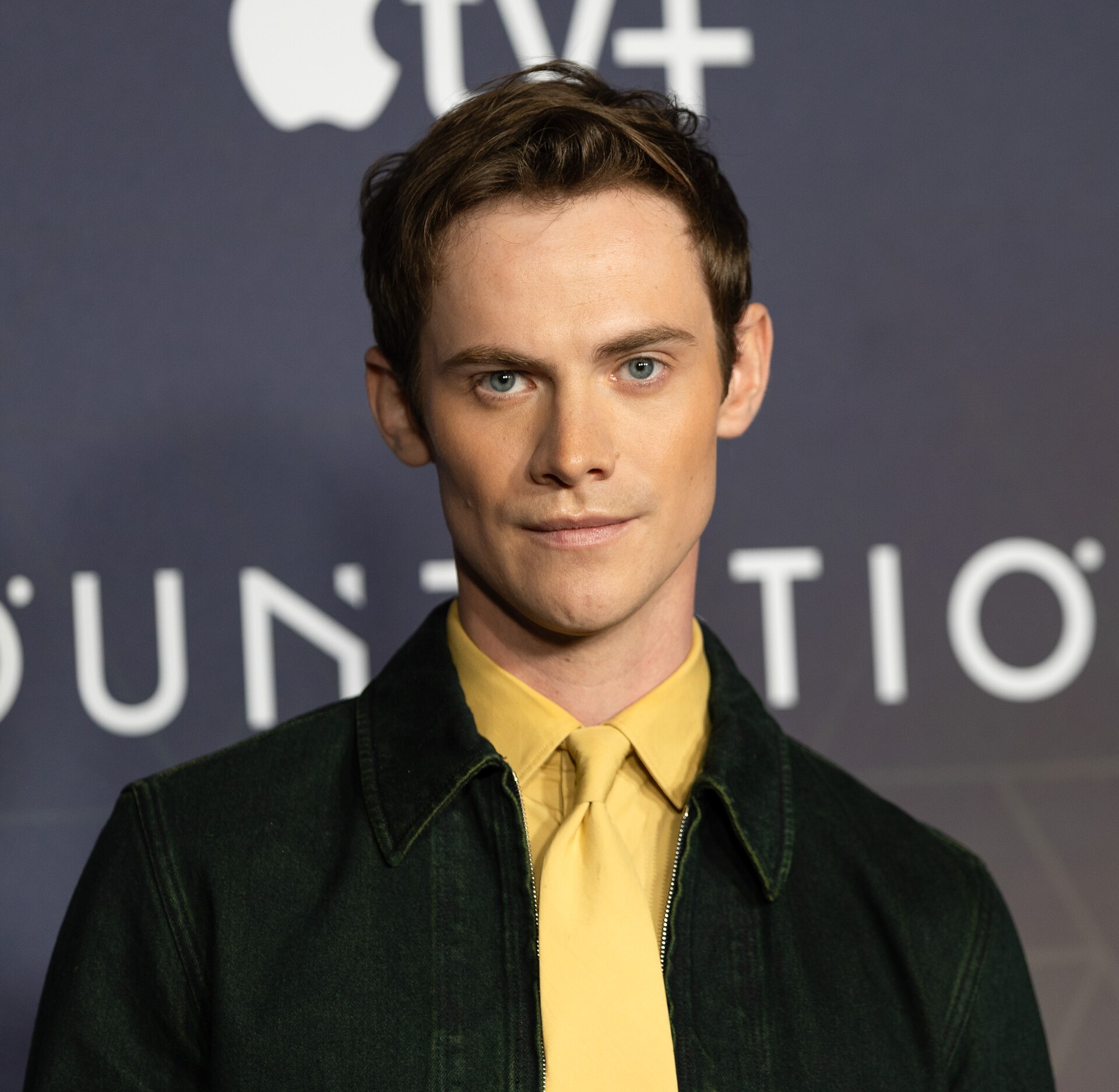 Cassian Bilton at Foundations Season 3 press day