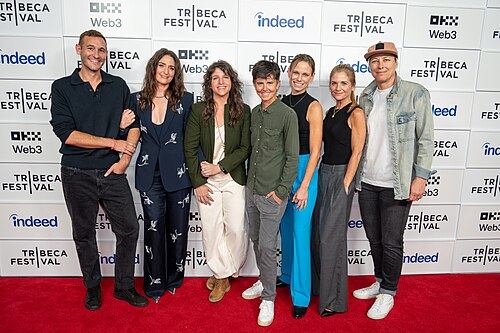 Cast and crew of Come See Me In The Good Light at the 2025 Tribeca Festival