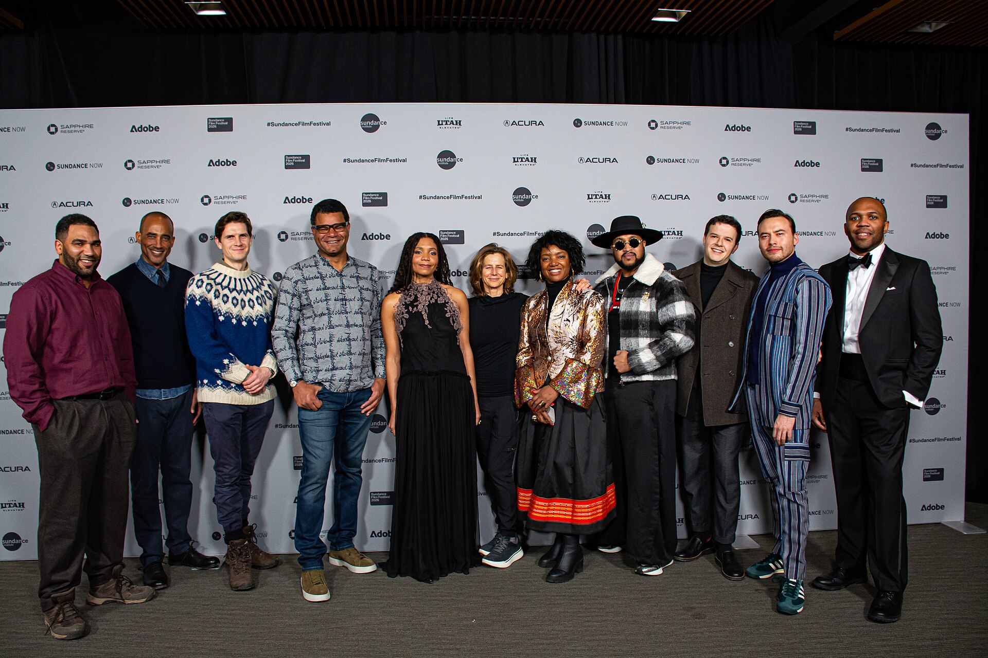 Cast and Crew, , at the 2026 Sundance Film Festival for the movie LADY.