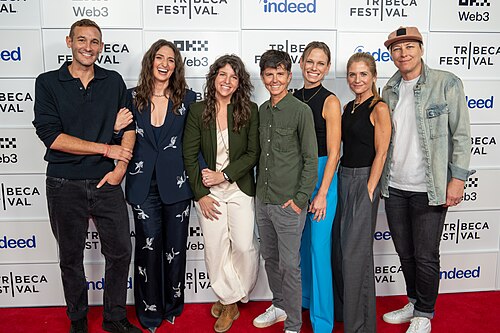 Cast and crew of Come See Me In The Good Light at the 2025 Tribeca Festival
