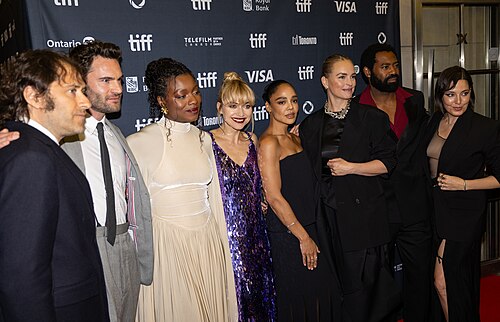 Cast and Crew of Hedda at the 2025 Toronto International Film Festival (TIFF) for the movie Hedda.