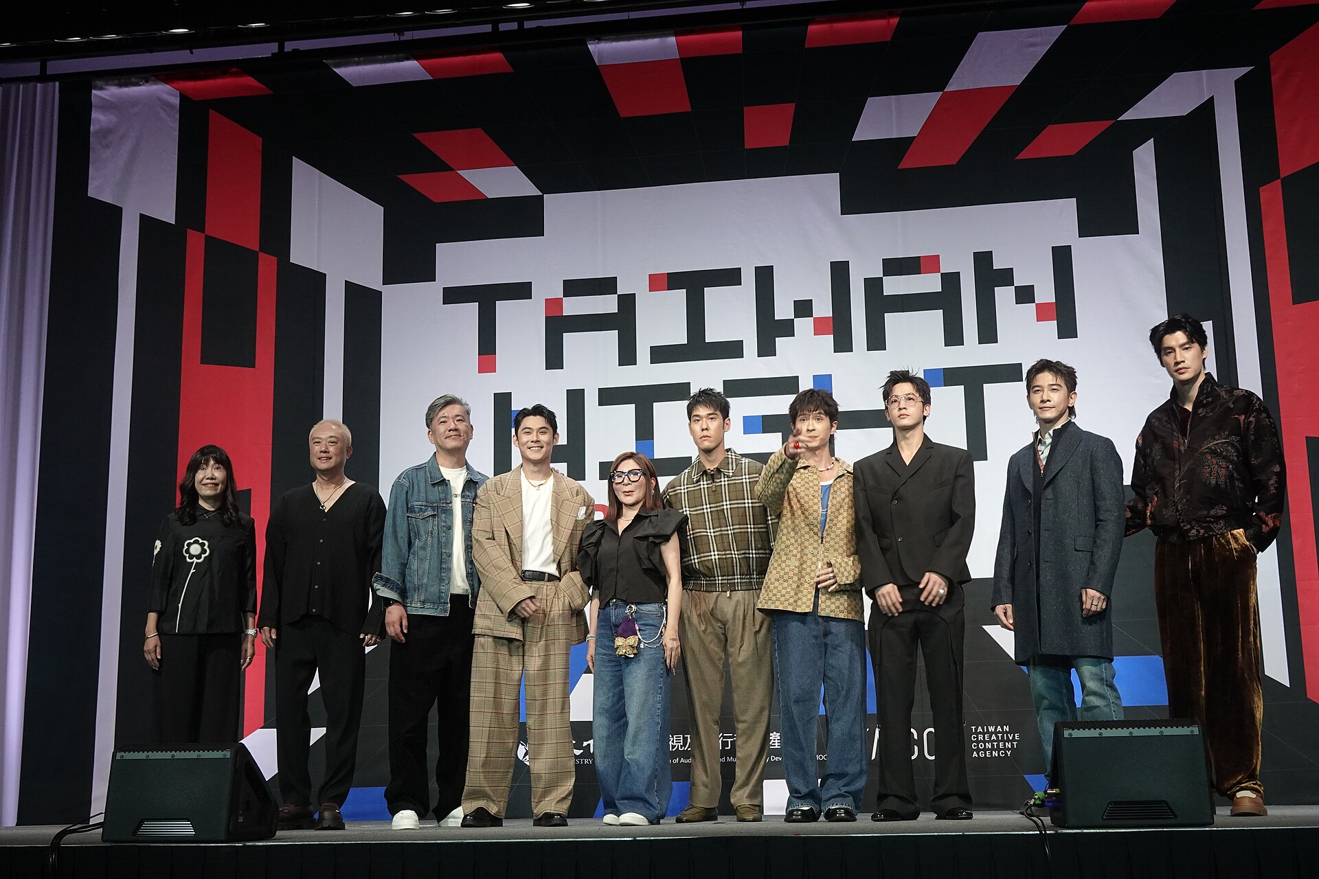 Cast and Crew of a Controversial Entertainer at 2025 Busan International Film Festival Taiwan Night hosted by TAICCA 01