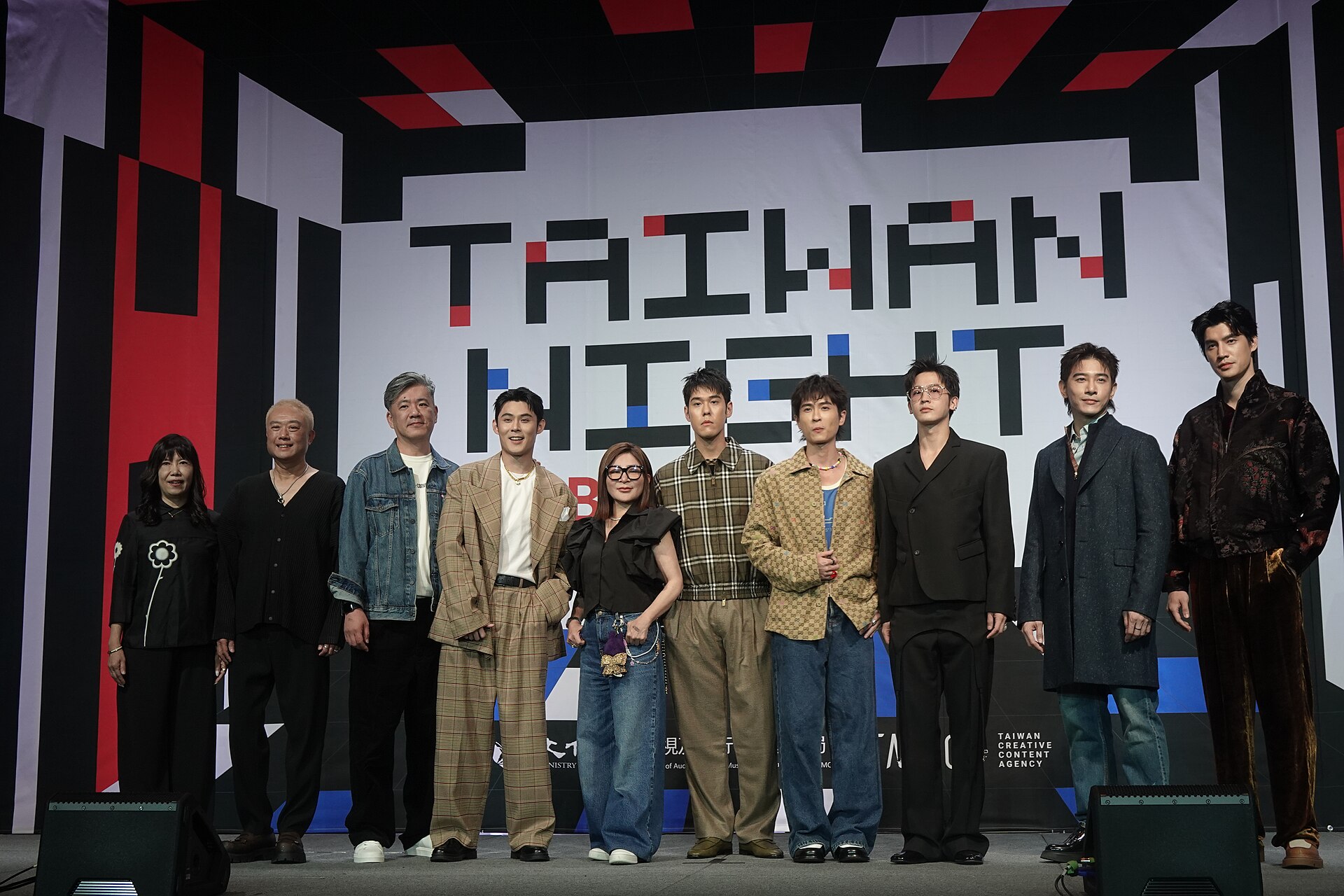 Cast and Crew of a Controversial Entertainer at 2025 Busan International Film Festival Taiwan Night hosted by TAICCA 01