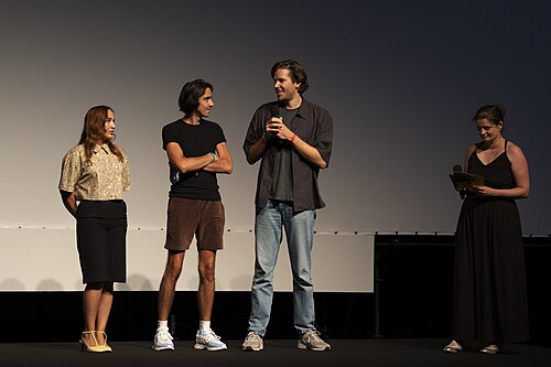Cast and crew of Yo Yo at the 78th Locarno Film Festival
