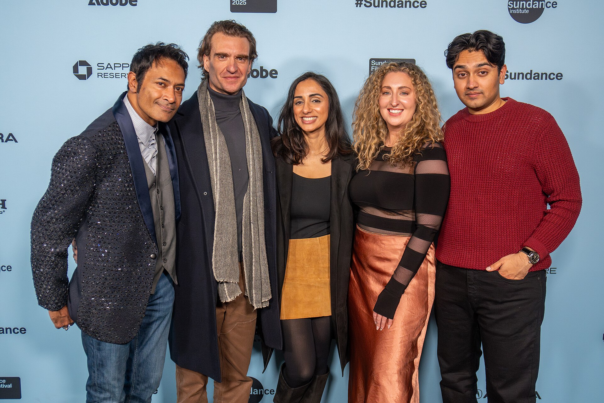 Cast of Didn't Die at the 2025 Sundance Film Festival for Didn't Die